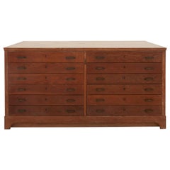 Double Sided Flat File Cabinet