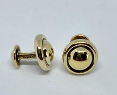 Double-Sided Gilt Sterling Cufflinks