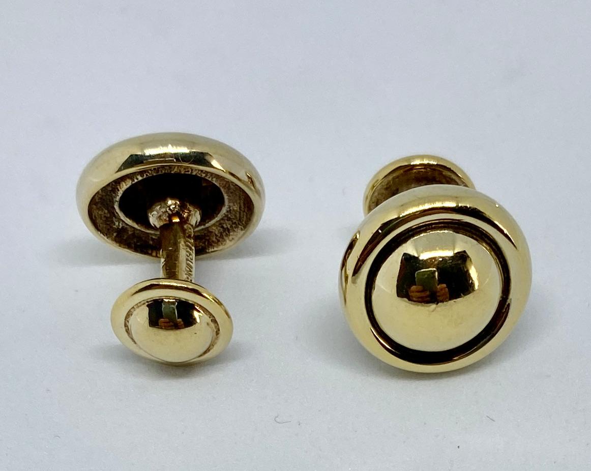 double gilt button