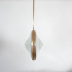 Double Sided Midcentury Italian Pendant