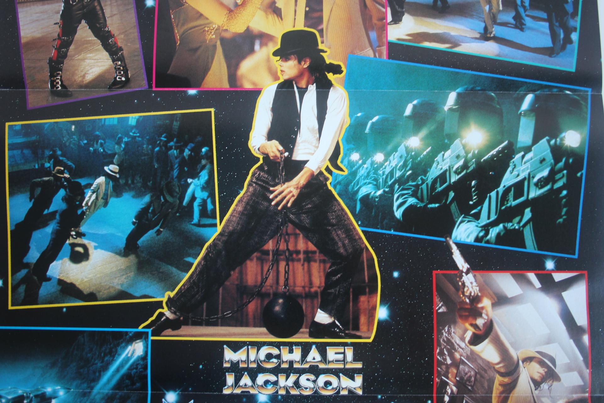 Doppelseitiges Filmplakat - Michael Jackson: Moonwalker, 1989 im Angebot 4