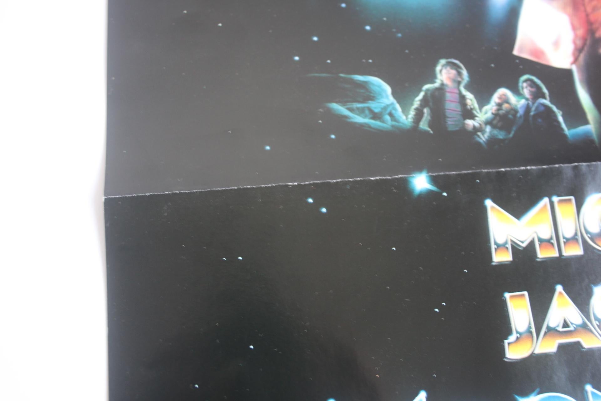 Doppelseitiges Filmplakat - Michael Jackson: Moonwalker, 1989 (Papier) im Angebot