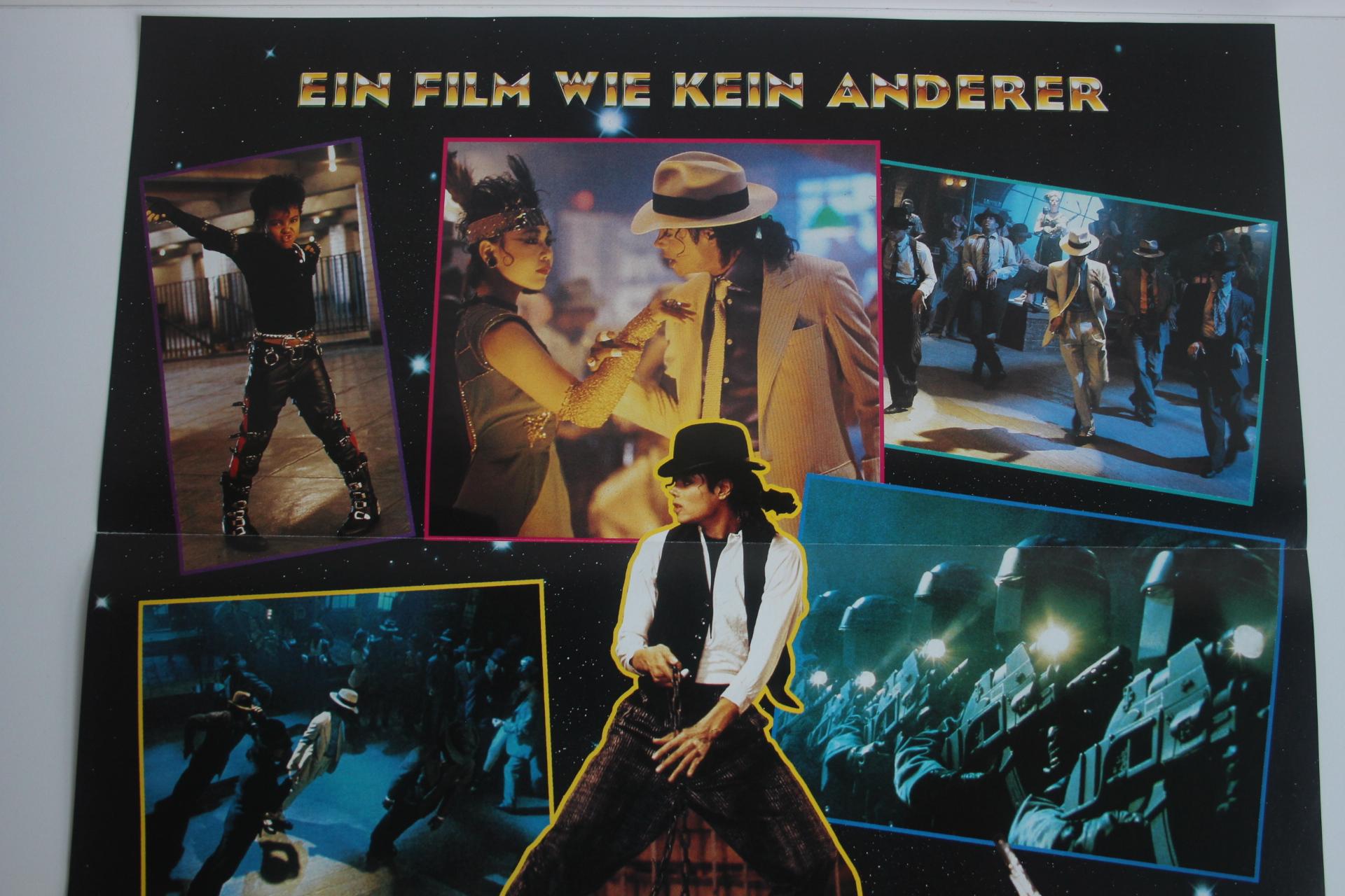 Doppelseitiges Filmplakat - Michael Jackson: Moonwalker, 1989 im Angebot 2