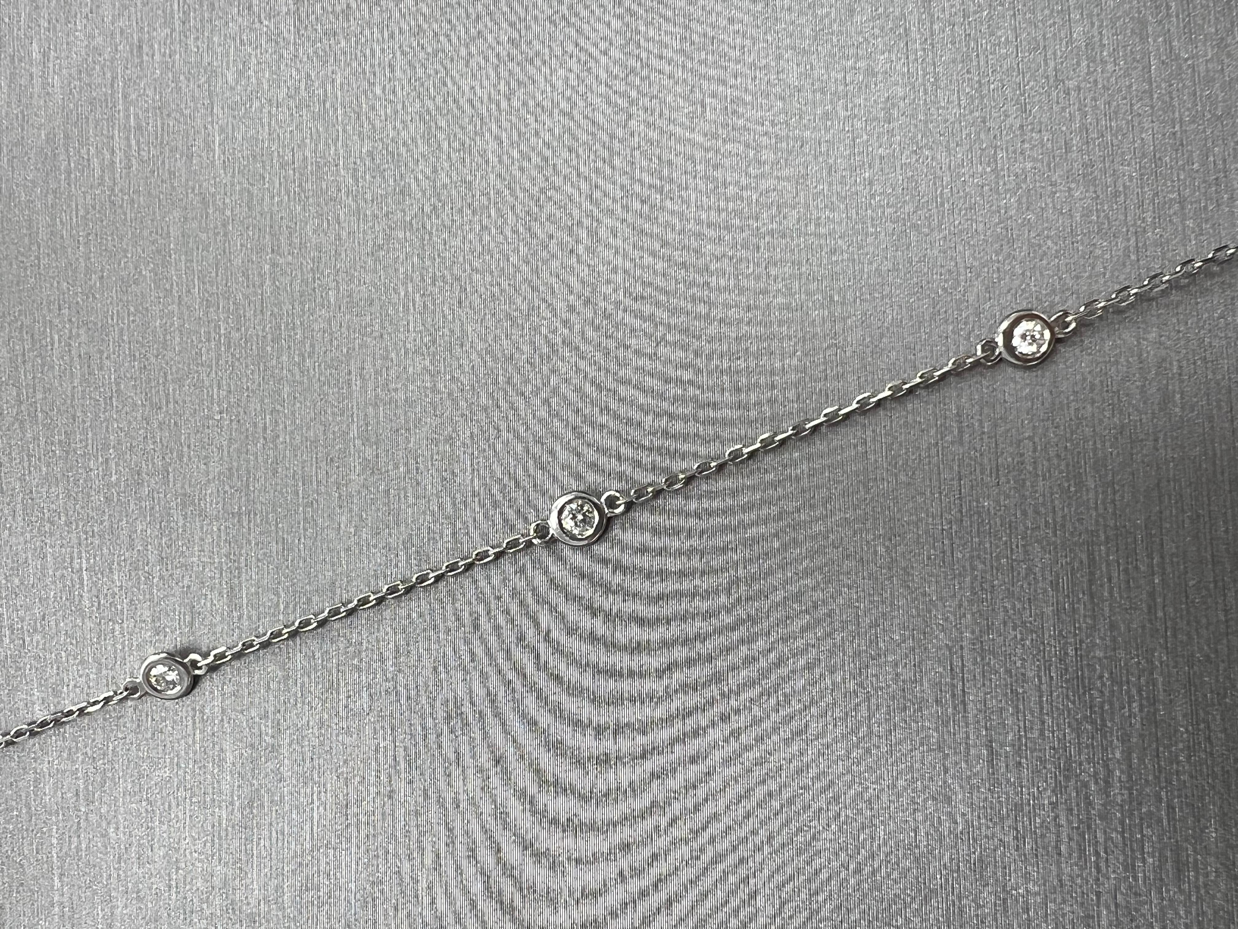 Women's or Men's Double Sided Natural 35.81ct Black Pear Diamond Pendant in 18k White Gold For Sale