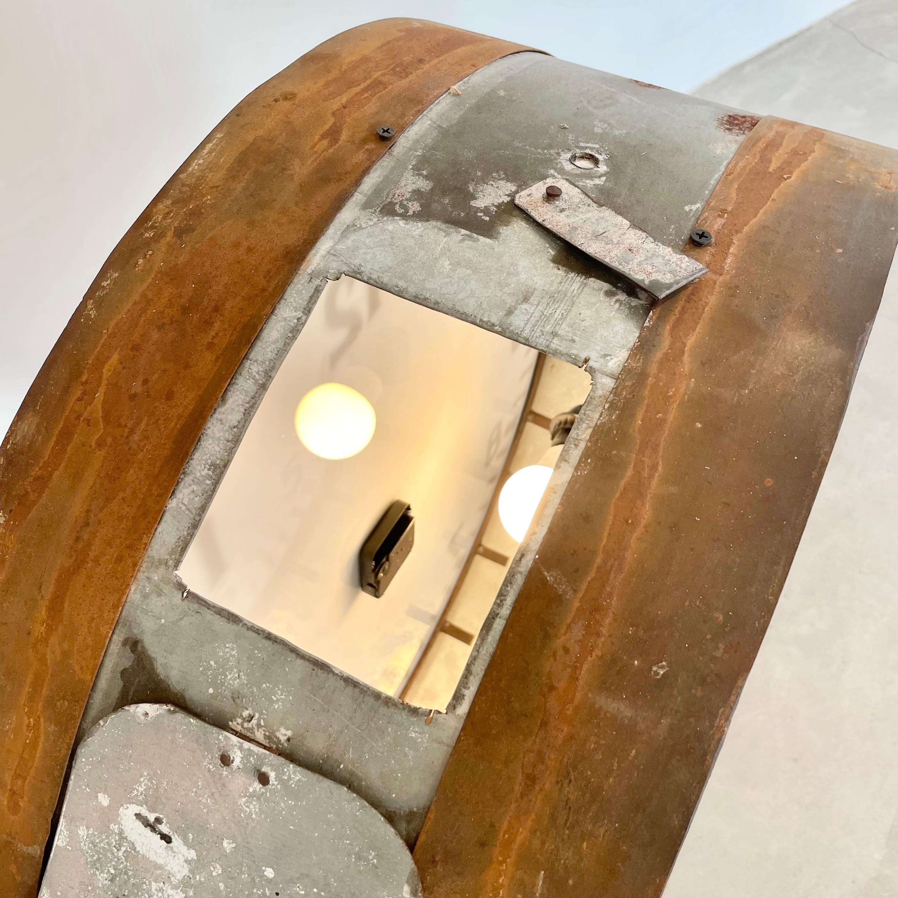 Horloge de gare double face, vers les années 1940, Boston 5
