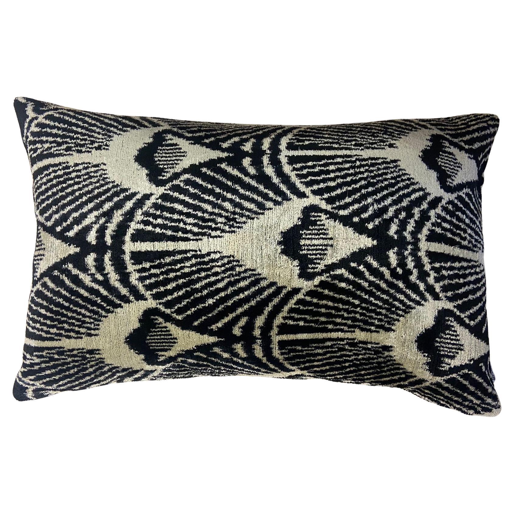 Cuscino in velluto di seta double face - Stile #444DS