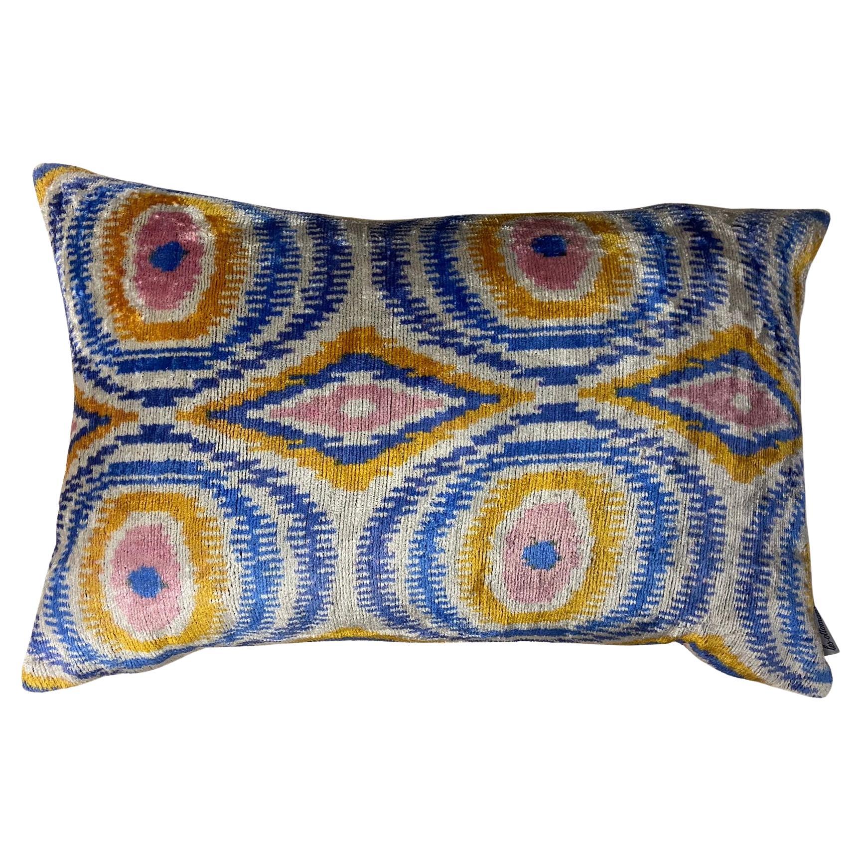 Cuscino in velluto di seta double face - Stile #567DS