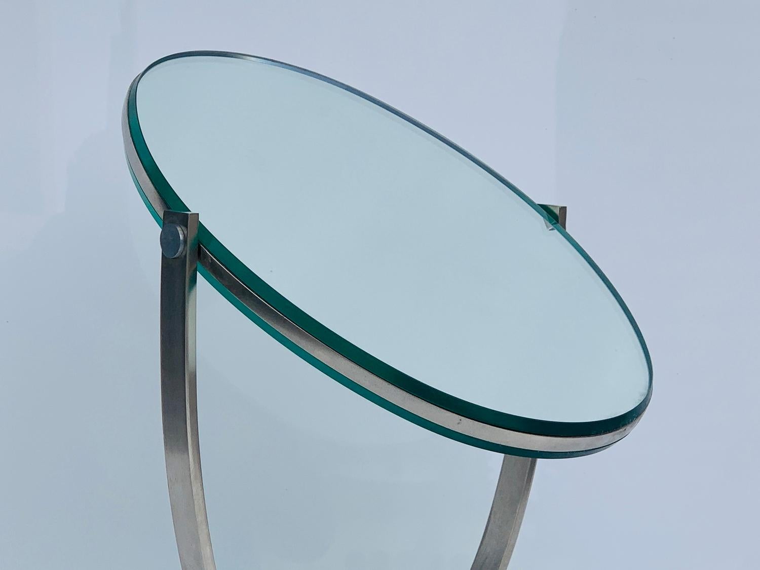 Double Sided Vanity Mirror by Charles Hollis Jones In Good Condition For Sale In Los Angeles, CA
