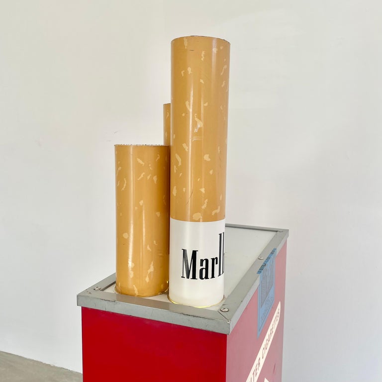 Double Sided Vintage Marlboro Light Up Cigarette Pack, 1990s USA at 1stDibs 