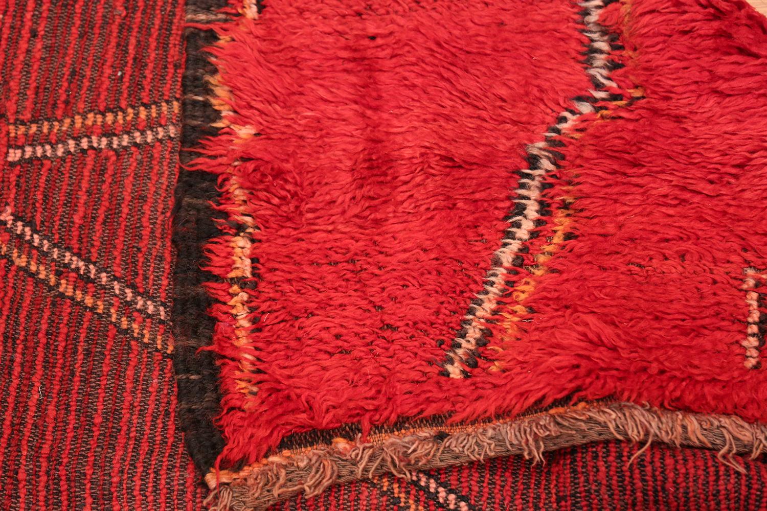 Double-Sided Vintage Moroccan Rug 5