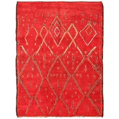 Double-Sided Vintage Moroccan Rug