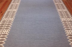 Vintage Scandinavian Kilim Rug.  6 ft 4 in x 9 ft 7 in