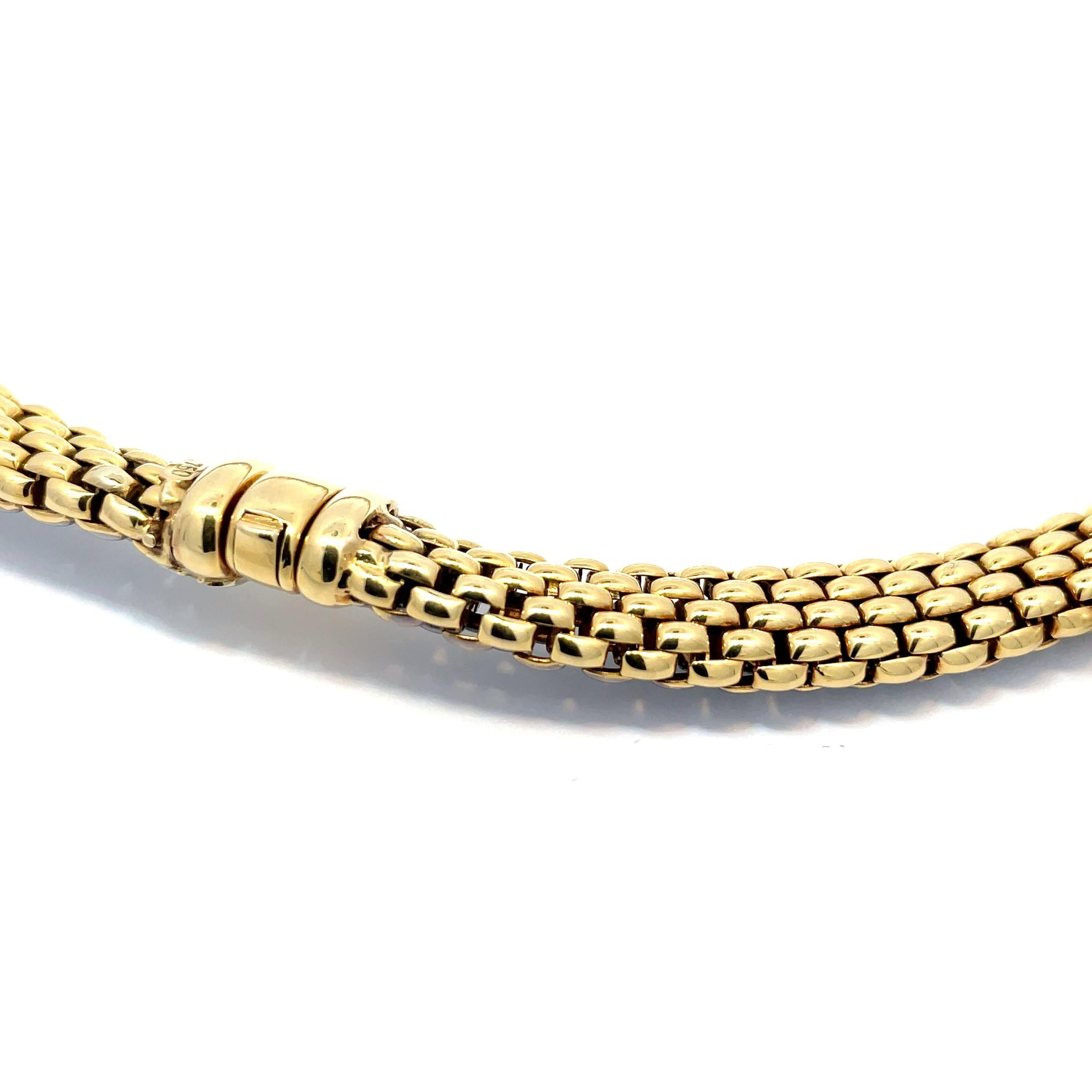 Non taillé Collier structuré à double face en or 18 carats et perles blanches des mers du Sud en vente