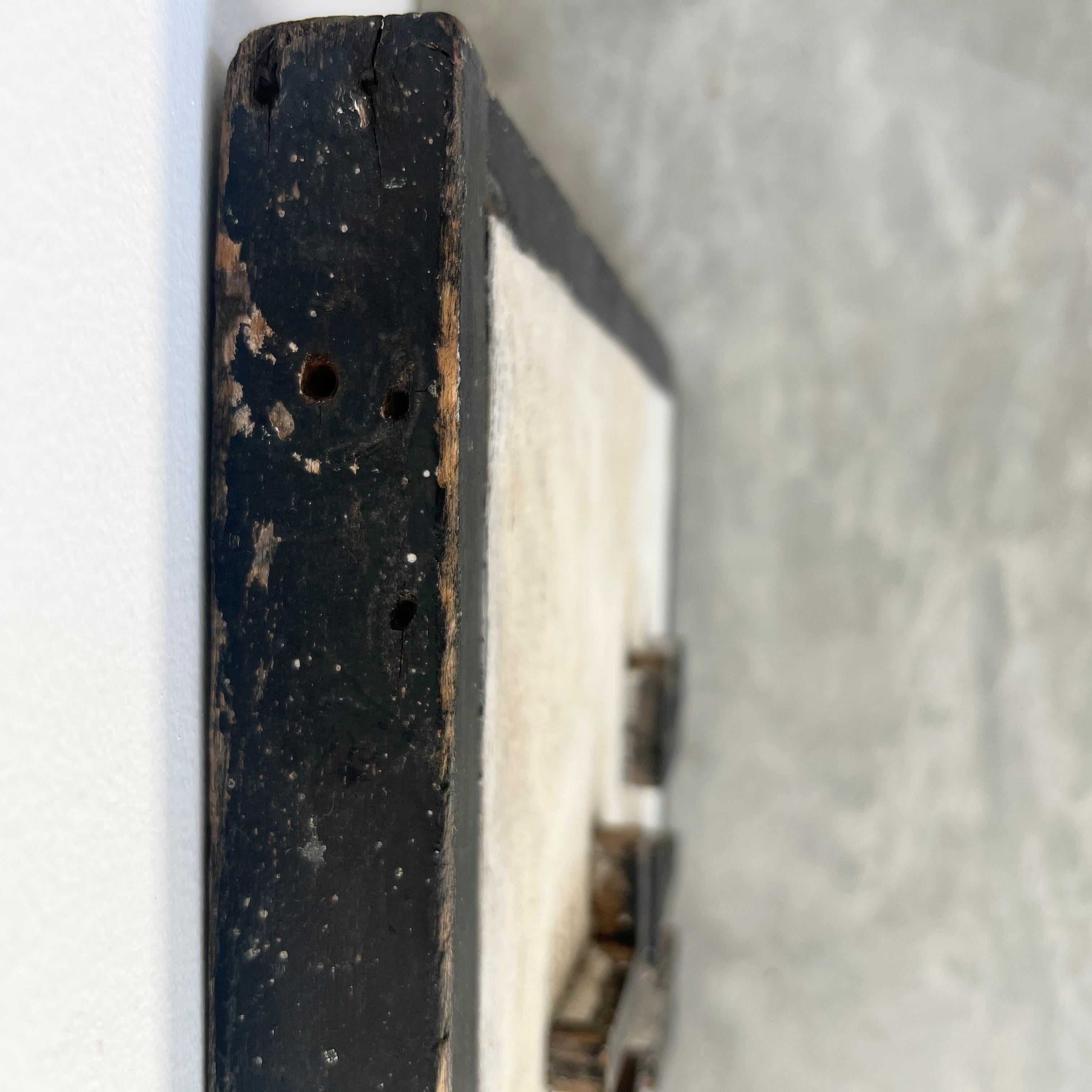 Cartel inmobiliario de madera de doble cara, años 40 EE.UU. en venta 2