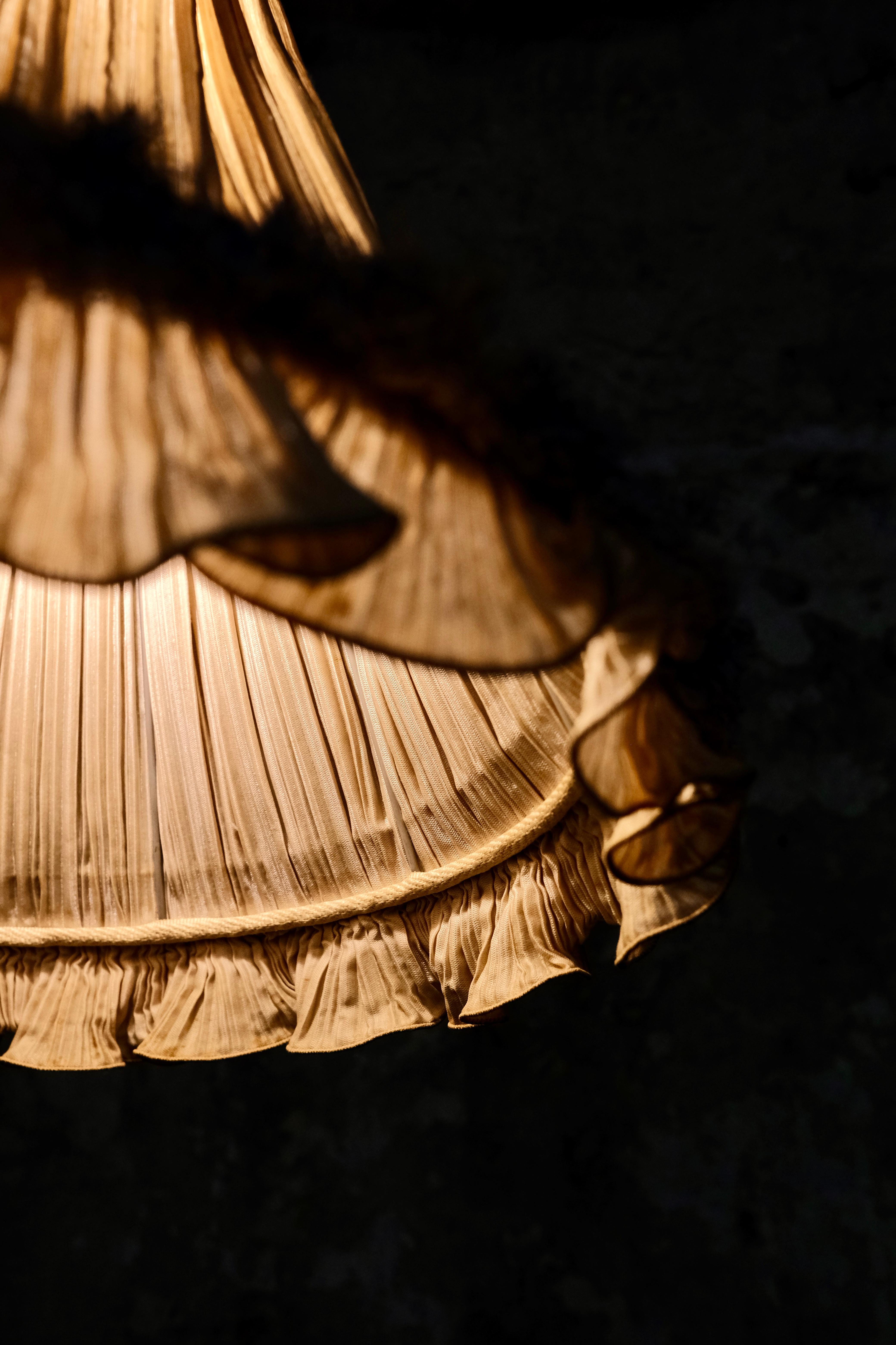 Double silk, rope and brass pendant, by Cenacchi, made in Italy, 1960s For Sale 13