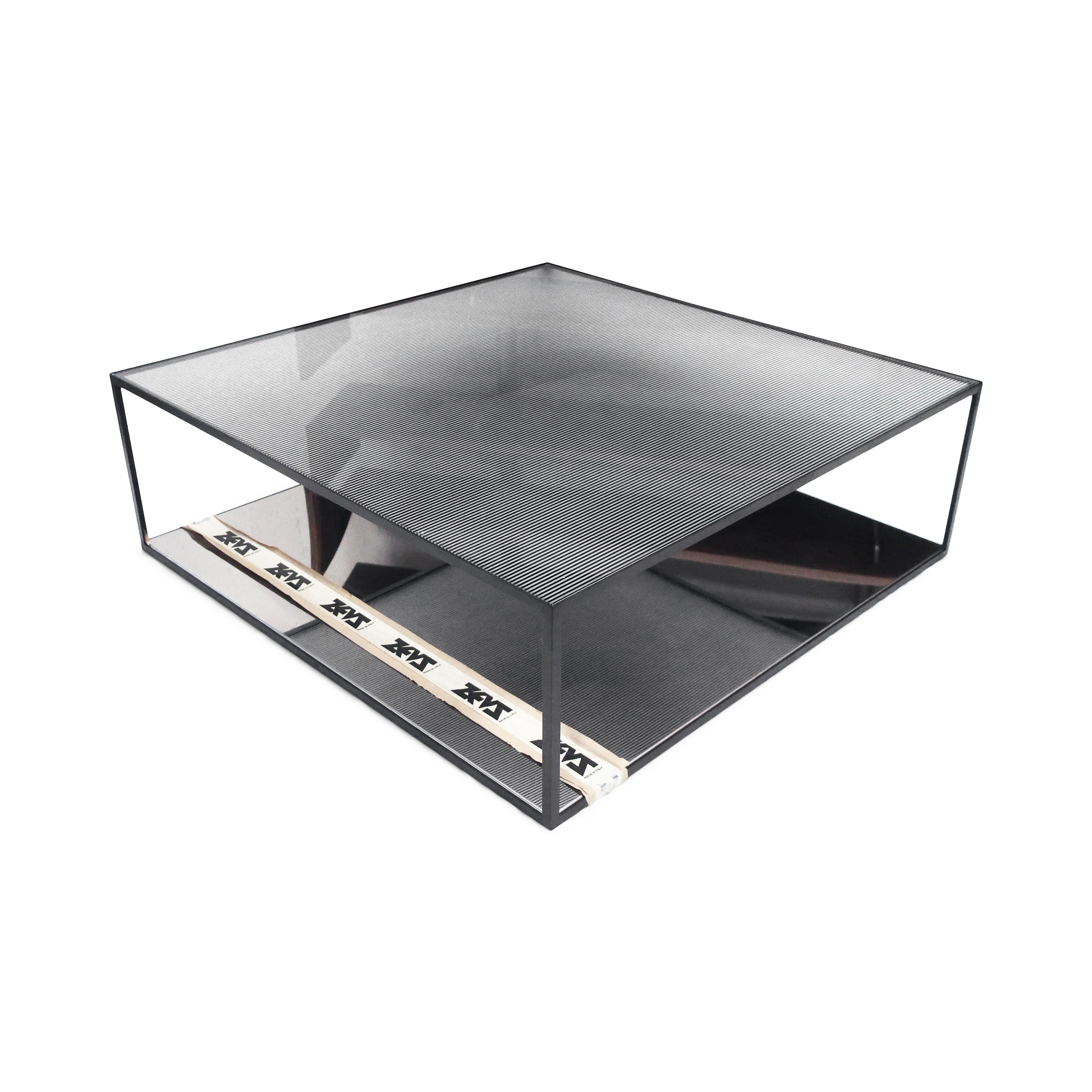 Post-Modern Double Skin Coffee Table by Maurizio Peregalli for Zeus Noto