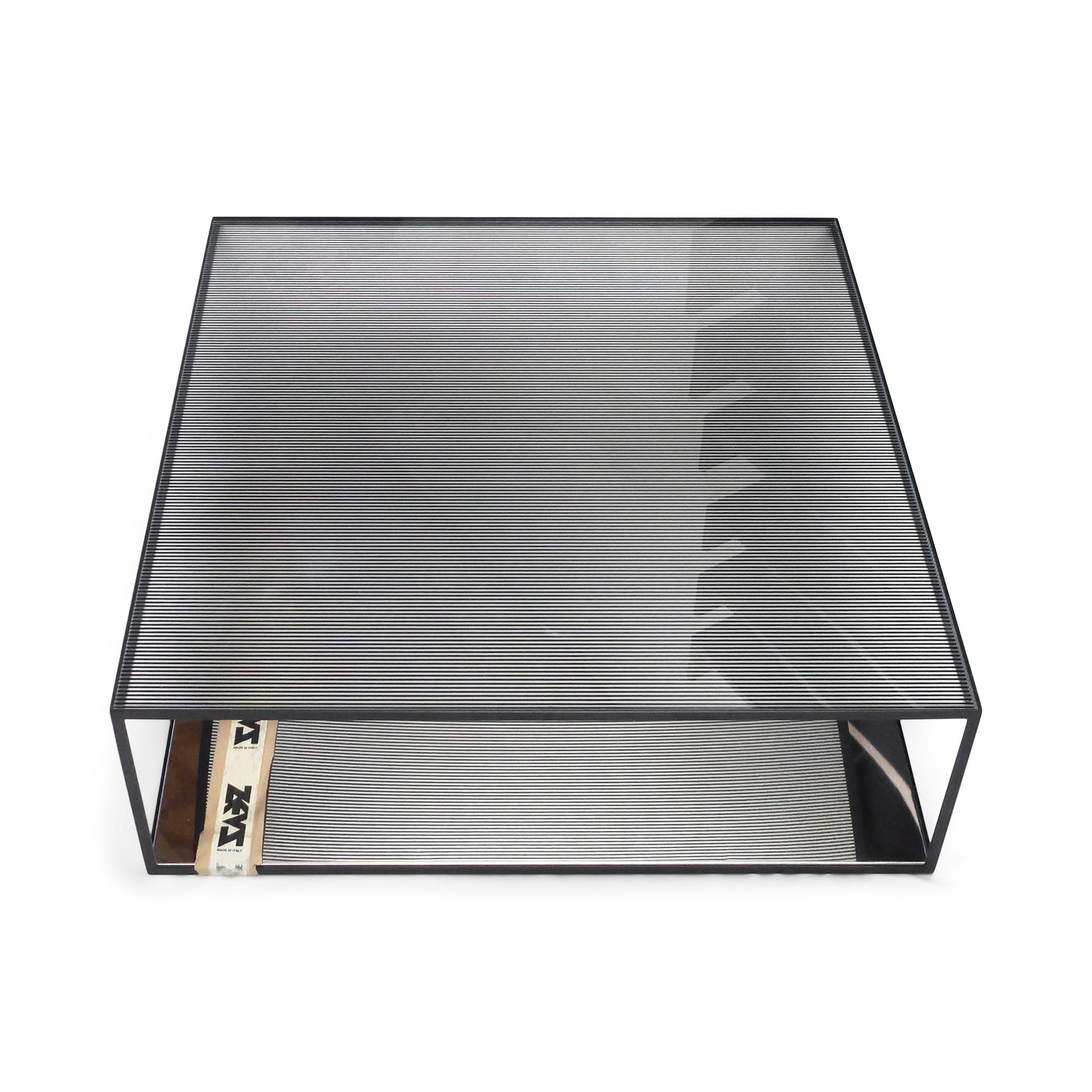 20th Century Double Skin Coffee Table by Maurizio Peregalli for Zeus Noto