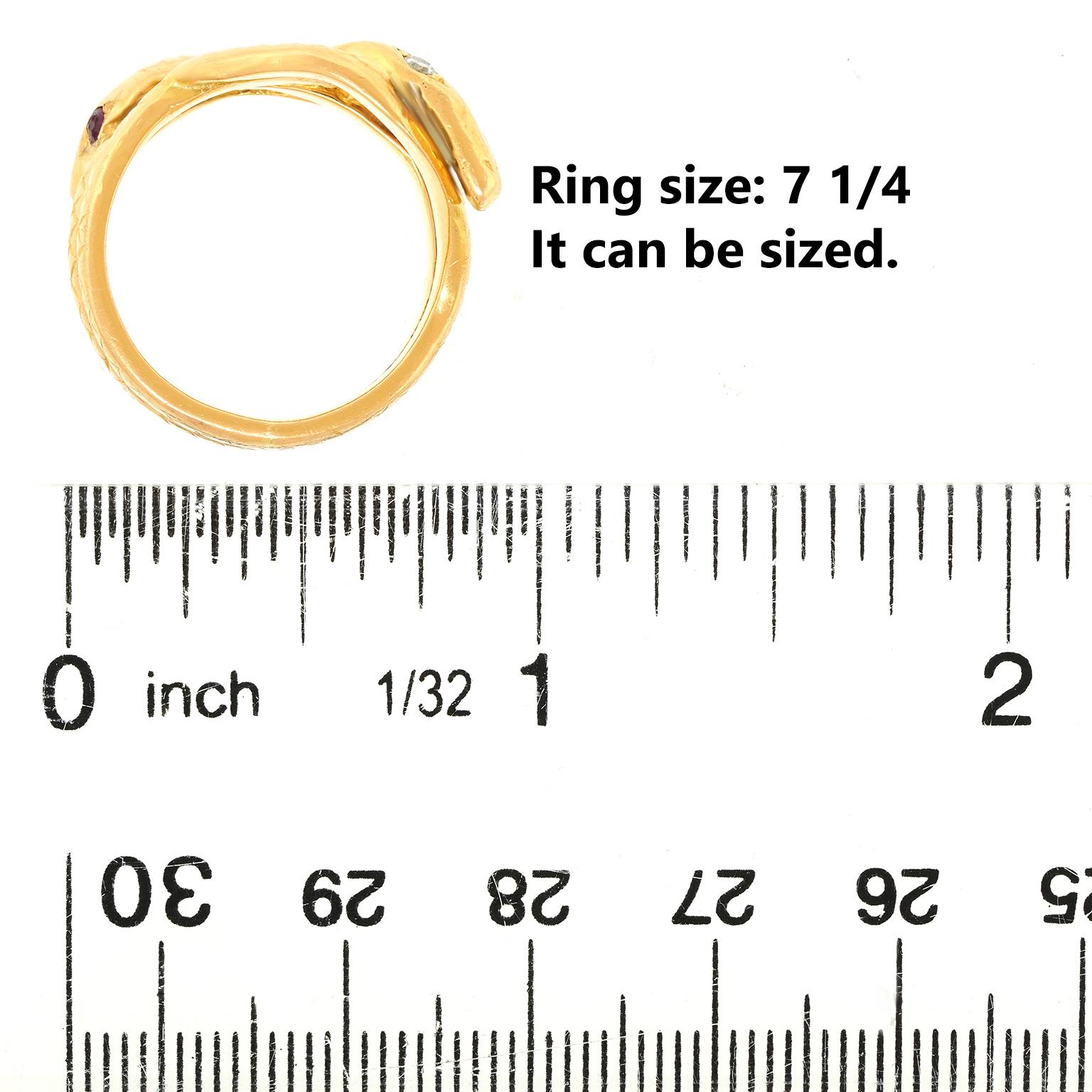 Anello a doppio serpente, Francia in vendita 1
