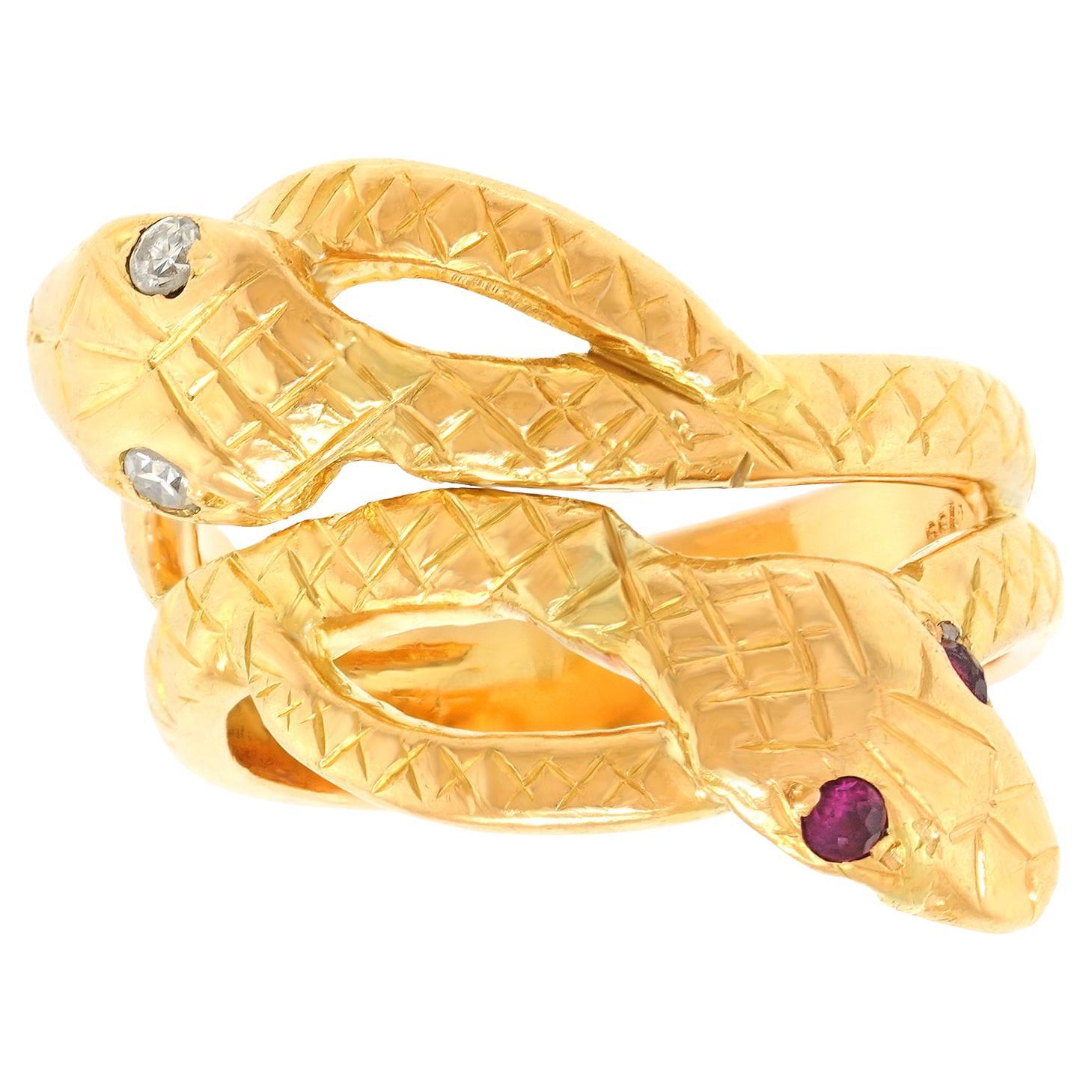Double Snake Ring, France