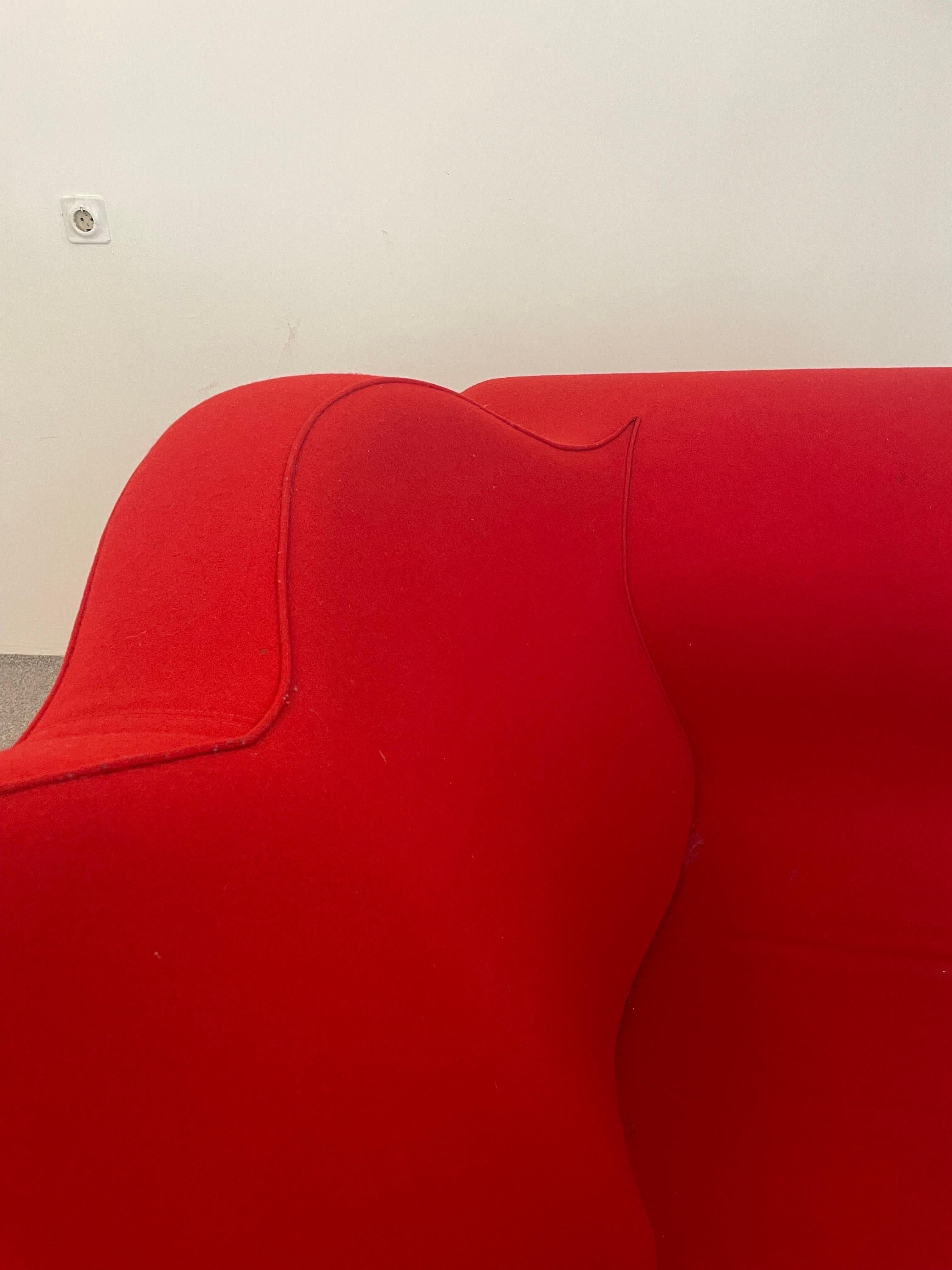 Double Soft Big Easy Sofa by Ron Arad, 1991 Moroso, Italy For Sale 4