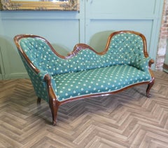 Double Spoon Back Sofa, Day Bed Settee  The Sofa has a Double Spoon Back