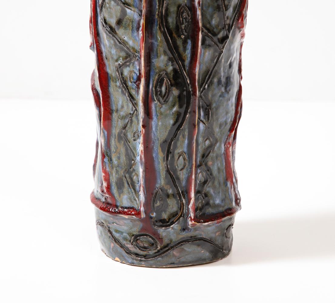 Double Spouted Vase by Vittorio Cornacchia In Good Condition For Sale In New York, NY
