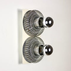 Aplique doble de Andrea Lazzari para Morosini, Italia, años 60
