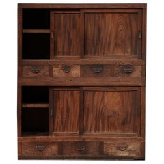 Double Stack Tansu with Hardware