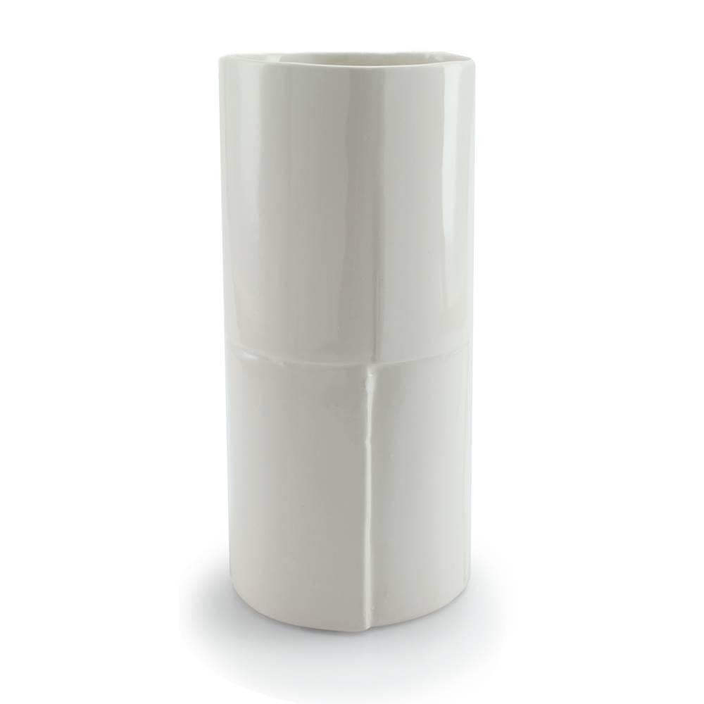 -Ideal for a large luxurious bouquet or a centerpiece, the Double Stack Vase is designed to be a modern statement piece. The Bloom Vase is the perfect piece of modern pottery for a wedding gift or a kitchen vase.  It is a unique pottery gift that