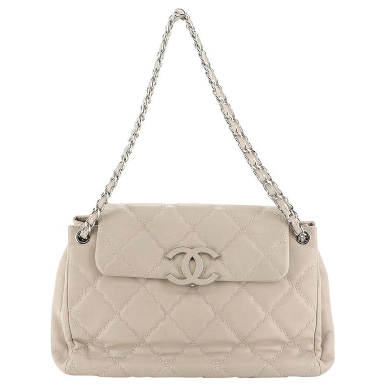 Chanel Stitched Hamptons Tote Bag