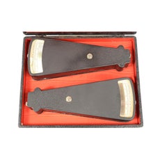 Italy 1930s Ing Ferrero Double Strain Gauge Original Box Measuring Instrument