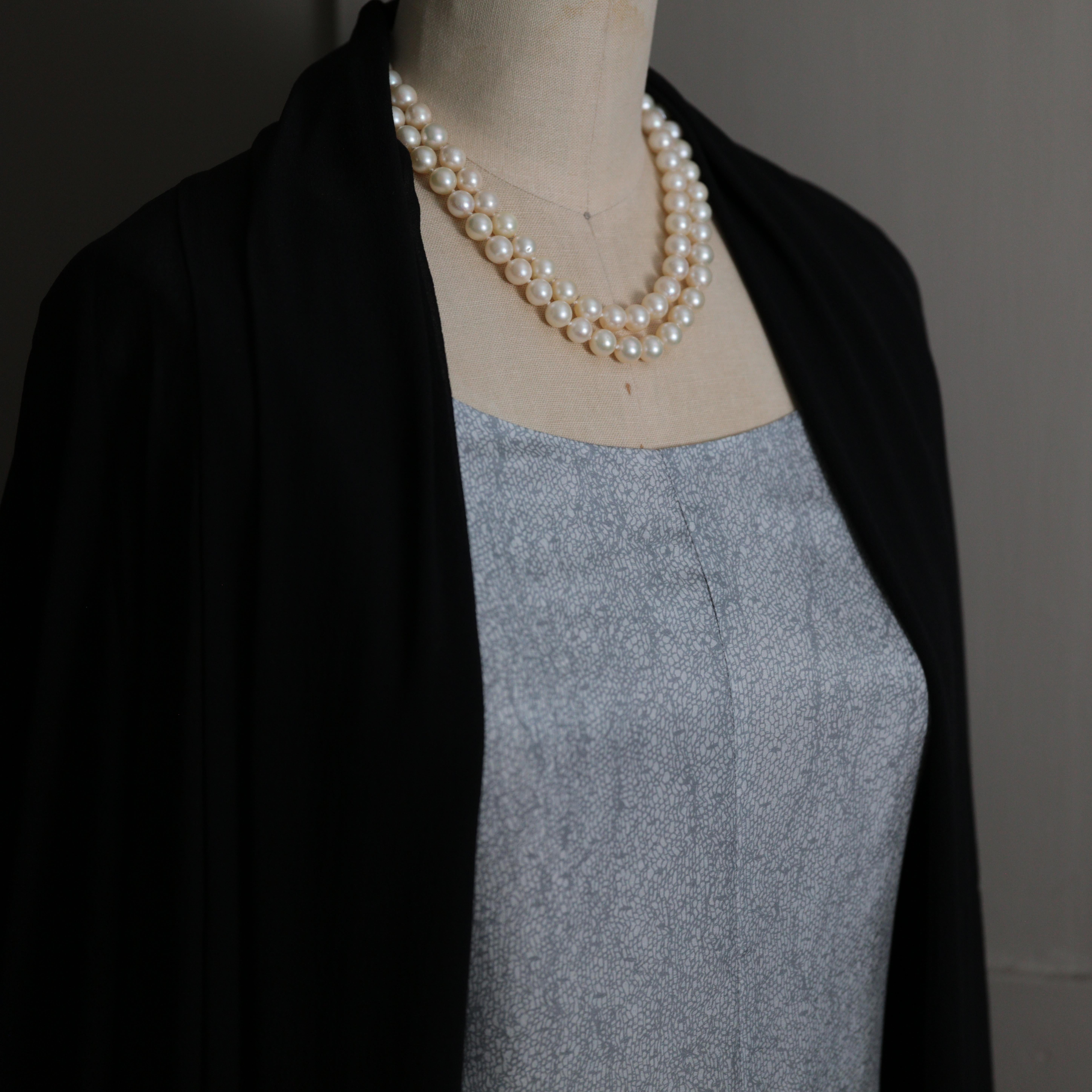 Double Strand Akoya Pearl Necklace 7