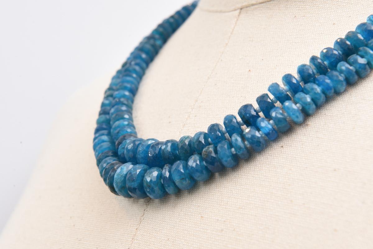 double beaded necklace