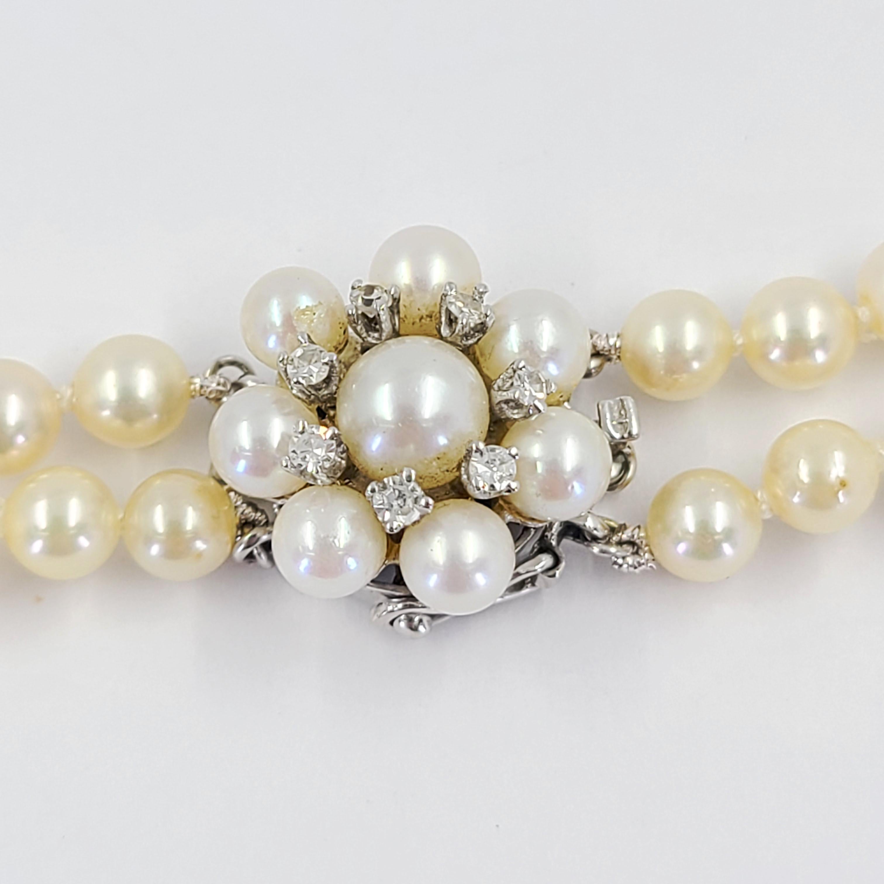 double strand pearls
