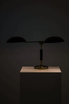 Double Table Lamp Model 15144 Designed by Harald Notini, 1930's