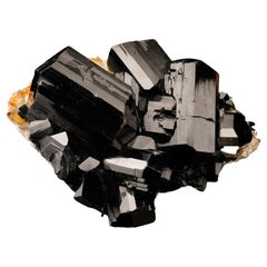 Double Terminated Black Tourmaline Cluster From Namibia