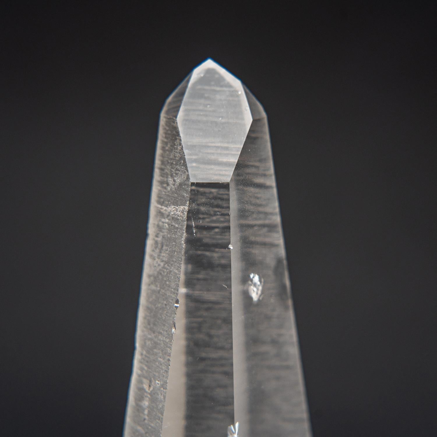 Contemporary Double Terminated Natural Lemurian Quartz Crystal from Brazil (1.25 lbs)