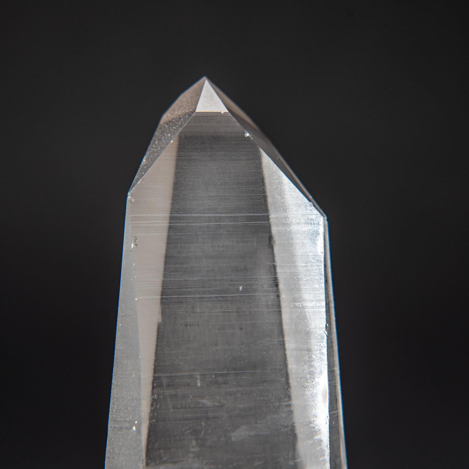 Other Double Terminated Natural Lemurian Quartz Crystal from Brazil (.85 lbs)