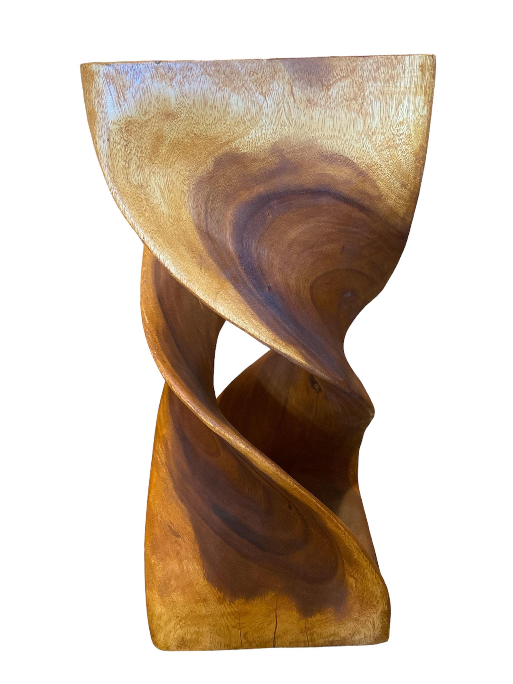 American Double Twist Hand Carved Chamcha Wood