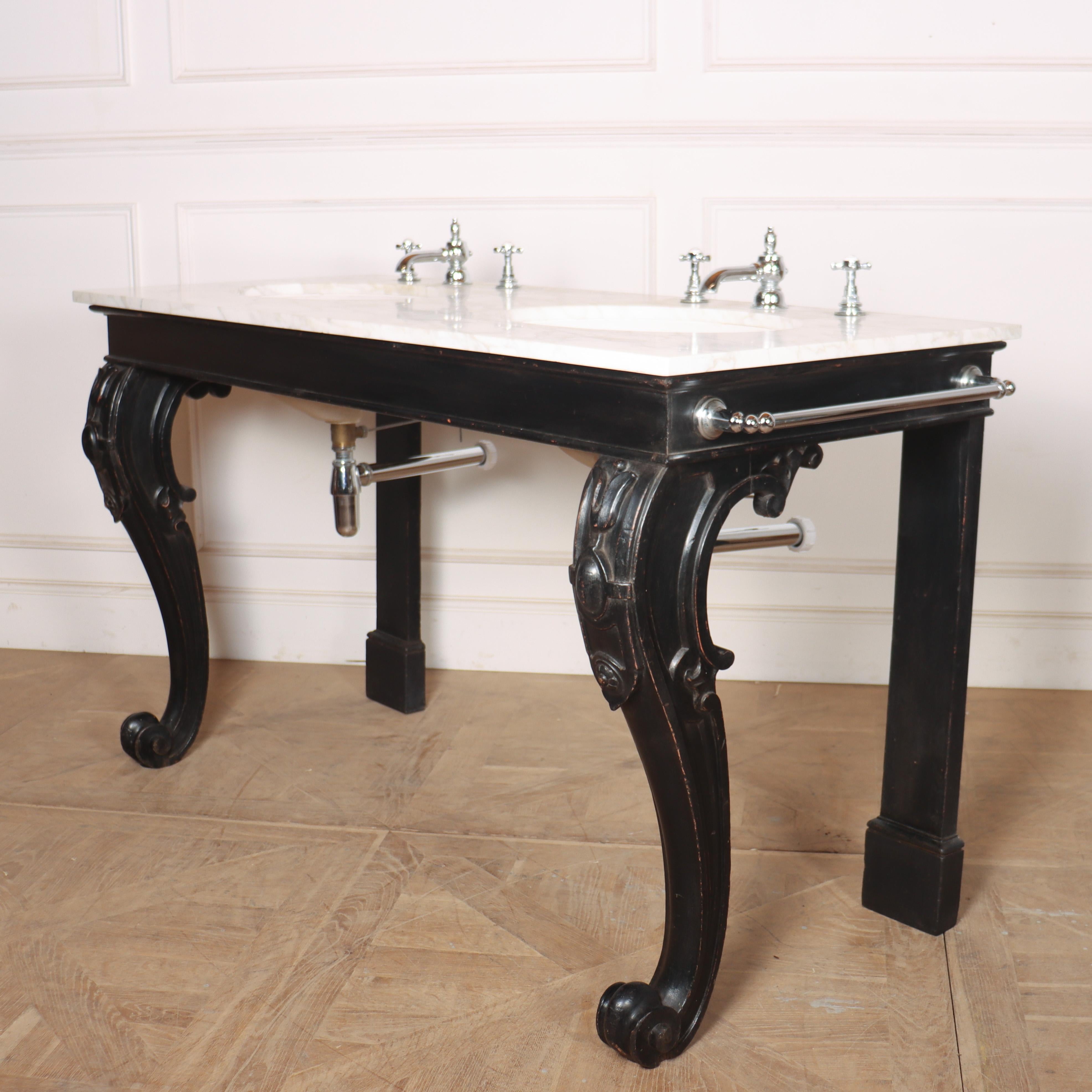 Double Basin Vanity Console For Sale 3