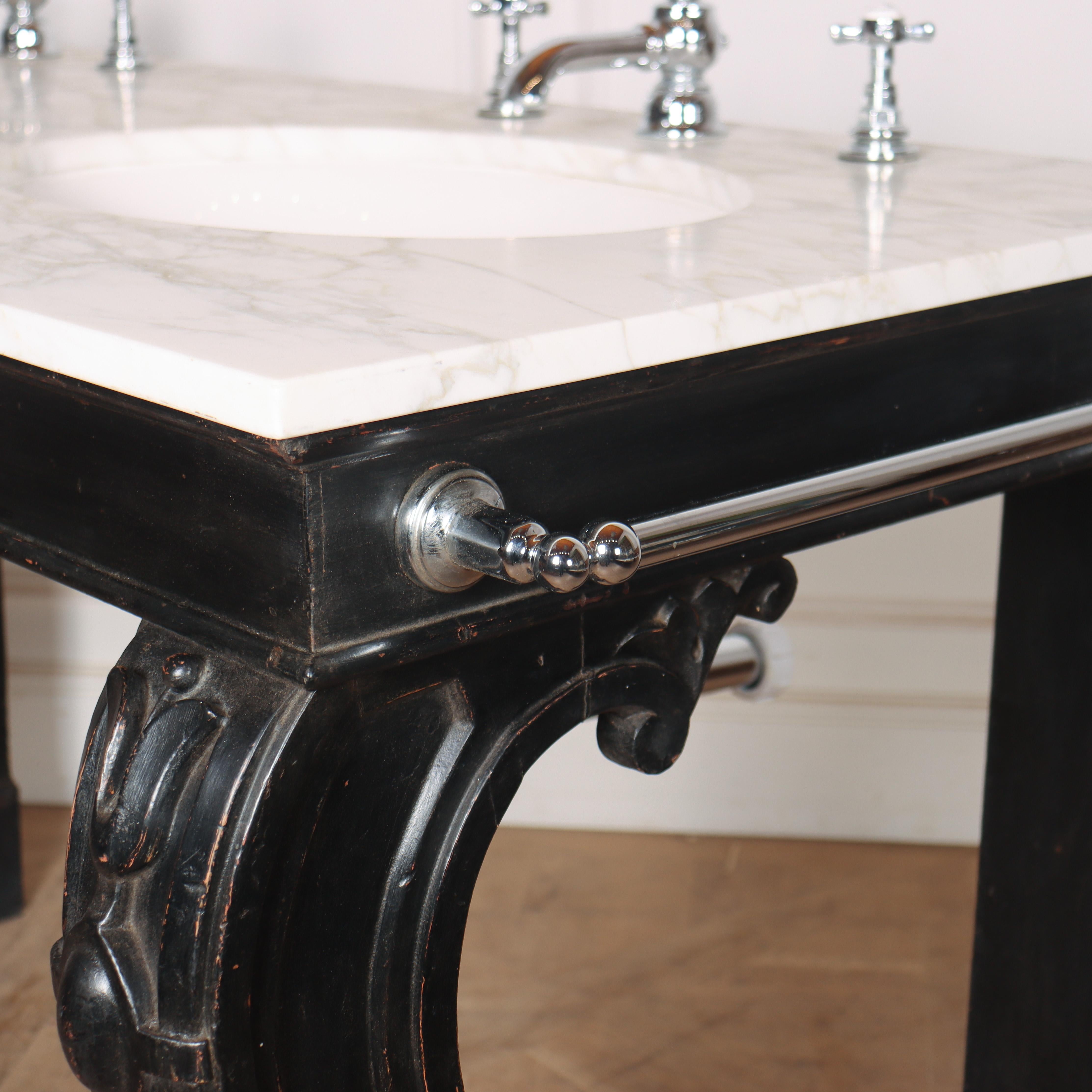 Double Basin Vanity Console For Sale 4