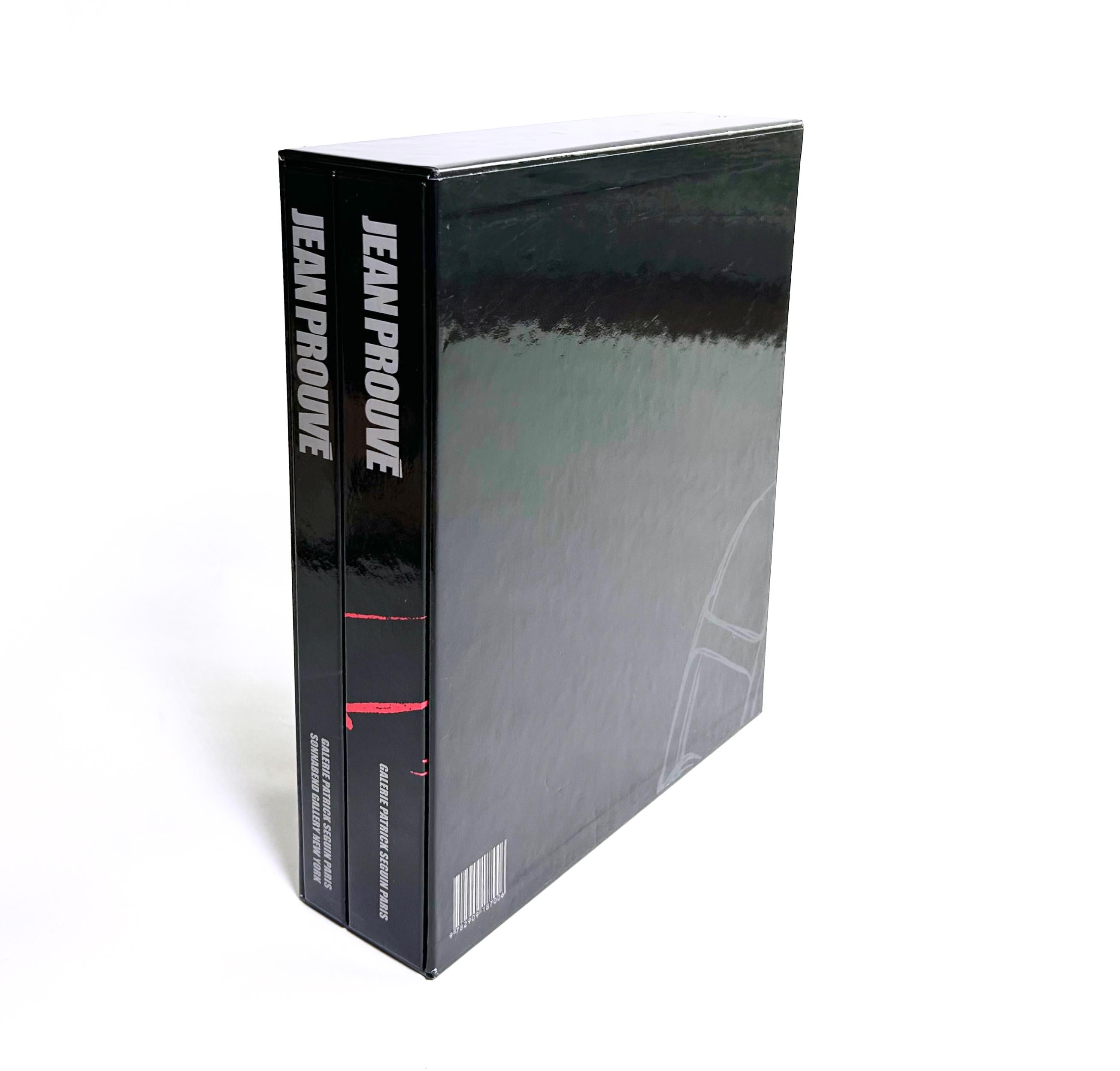 Contemporary Double Volume Jean Prouvé Book, Galerie Patrick Seguin & Sonnabend Gallery For Sale