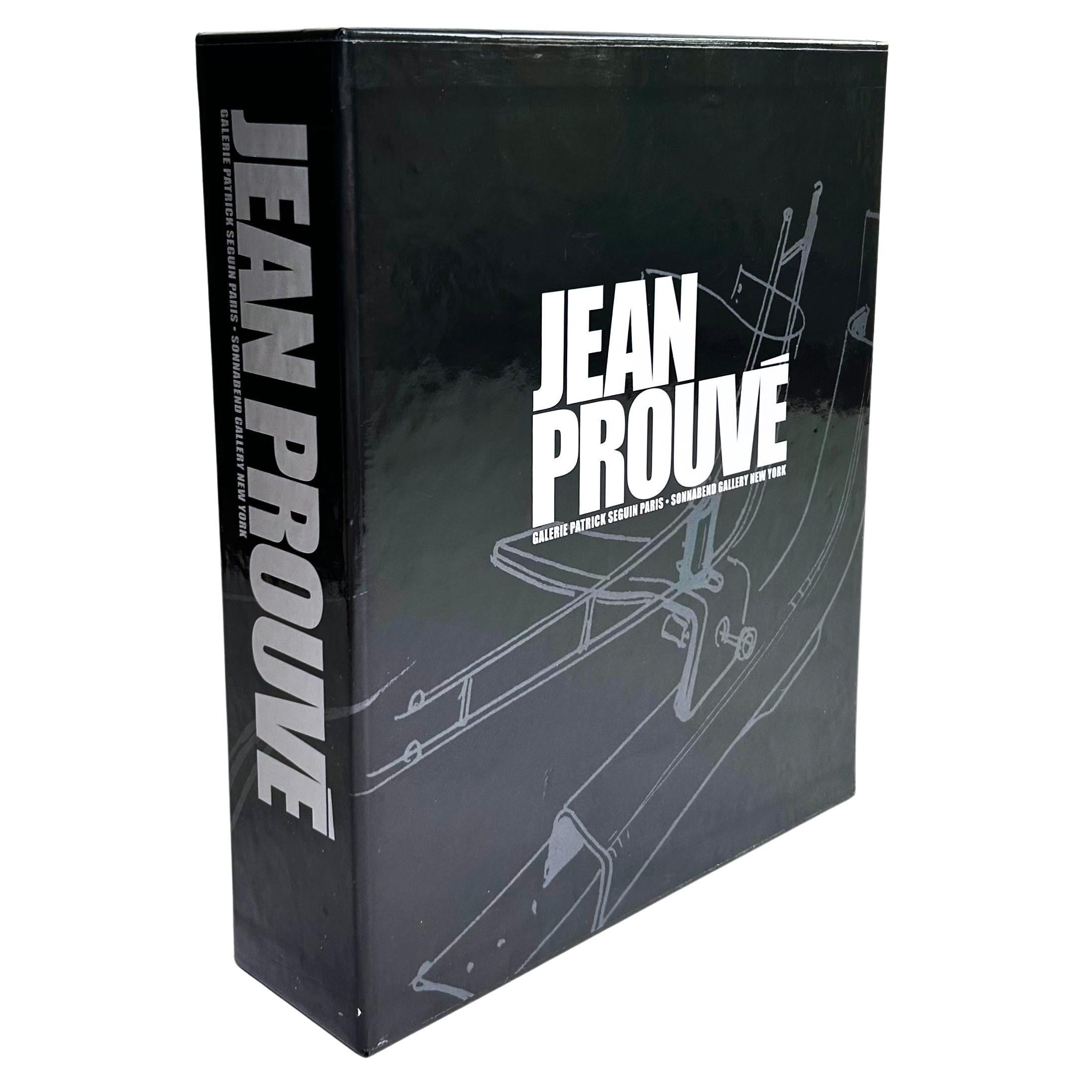 Double Volume Jean Prouvé Book, Galerie Patrick Seguin & Sonnabend Gallery For Sale