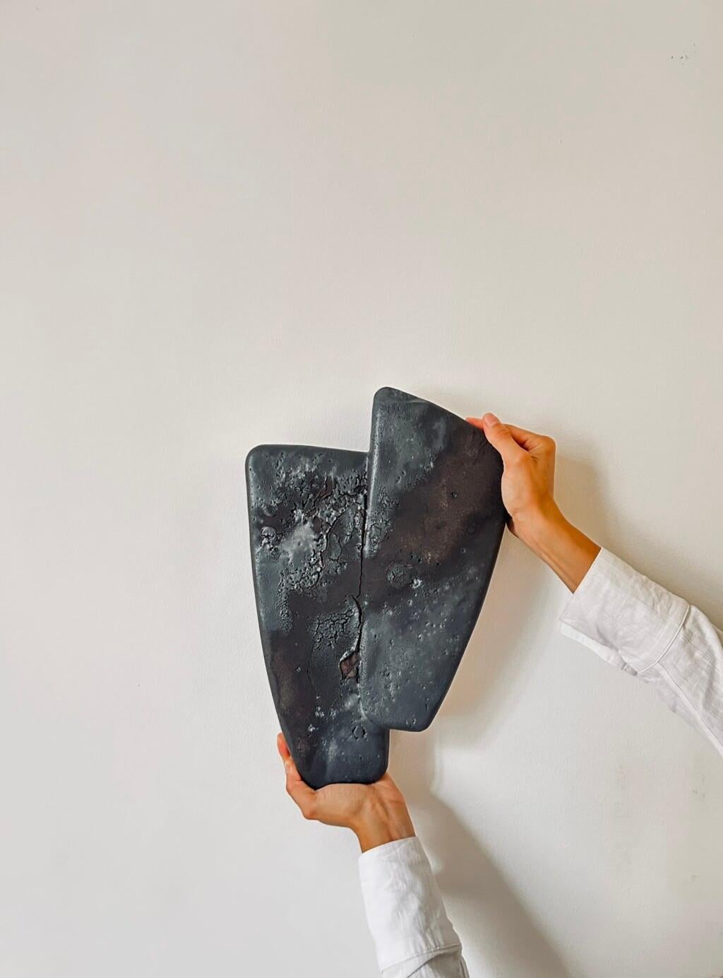 Double wall lamp by Charlotte Besson-Oberlin Al fuego en venta