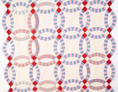 Double Wedding Ring Quilt