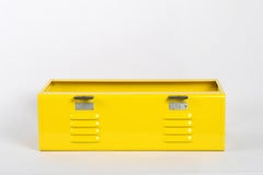 Double Wide Locker Basket in Mellow Yellow