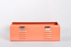 Double Wide Locker Basket in Peach