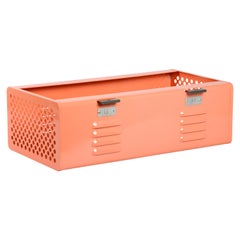 Double Wide Locker Basket in Peach