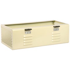 Double Wide Locker Basket in Pearl, Custom Made to Order