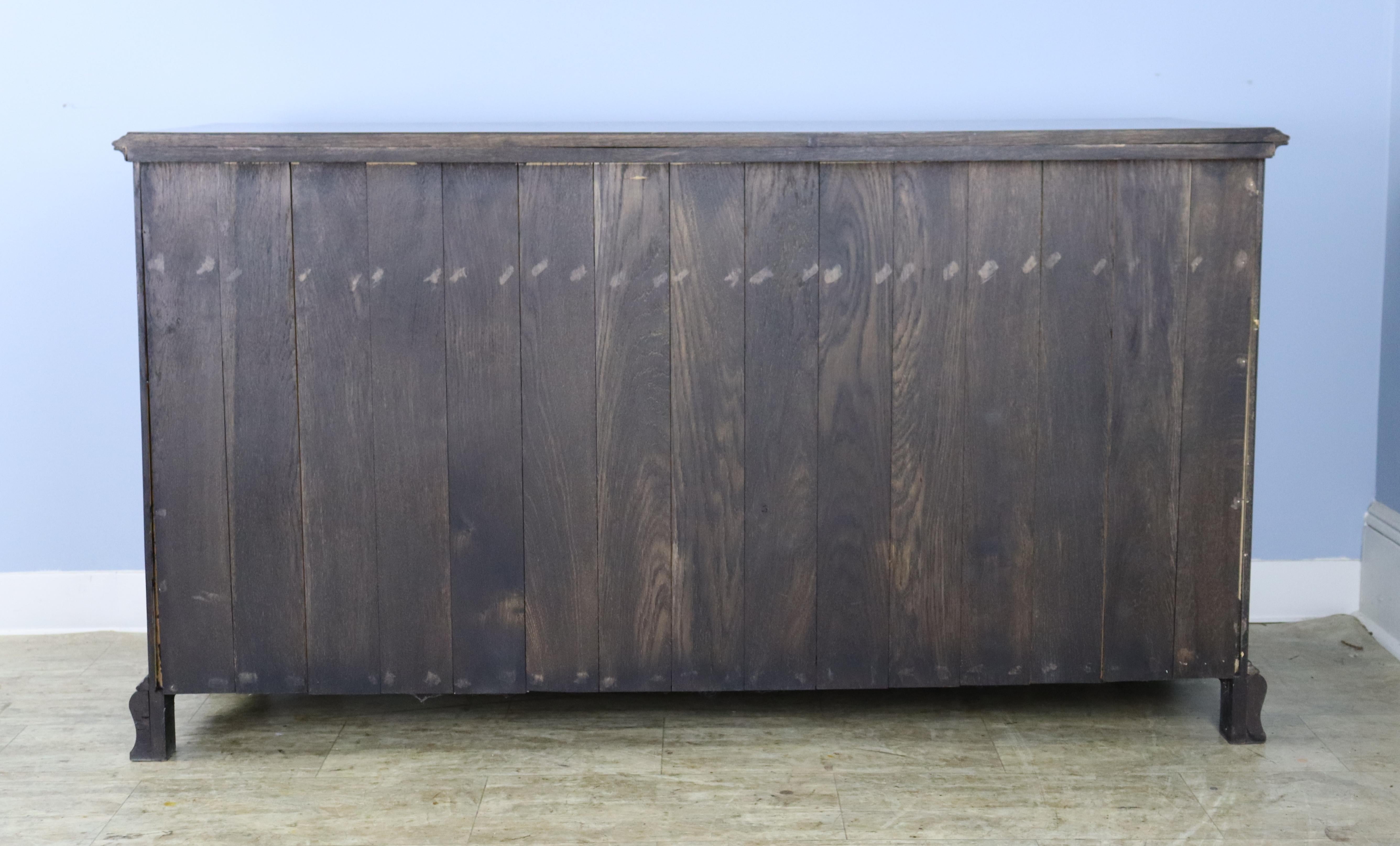 Double Width Oak Chest of Drawers, Custom Made for Briggs House 9